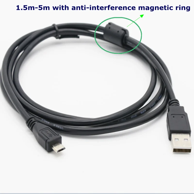 30cm 50cm 100cm 150cm USB 2.0 Micro USB Male to USB Male Data Cable Suitable for Tablet PC Android Mobile Game Console Cable