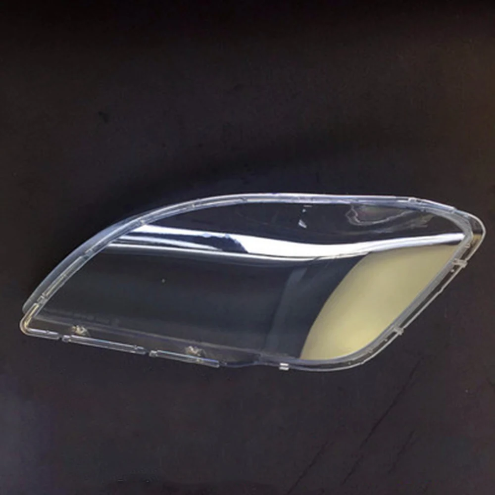 For Kia Rio 2005~2012 Car Front Headlamp Caps Lamp Cover Glass Lamp Shell Headlight Lens Cover Transparent Lampshade Auto Case