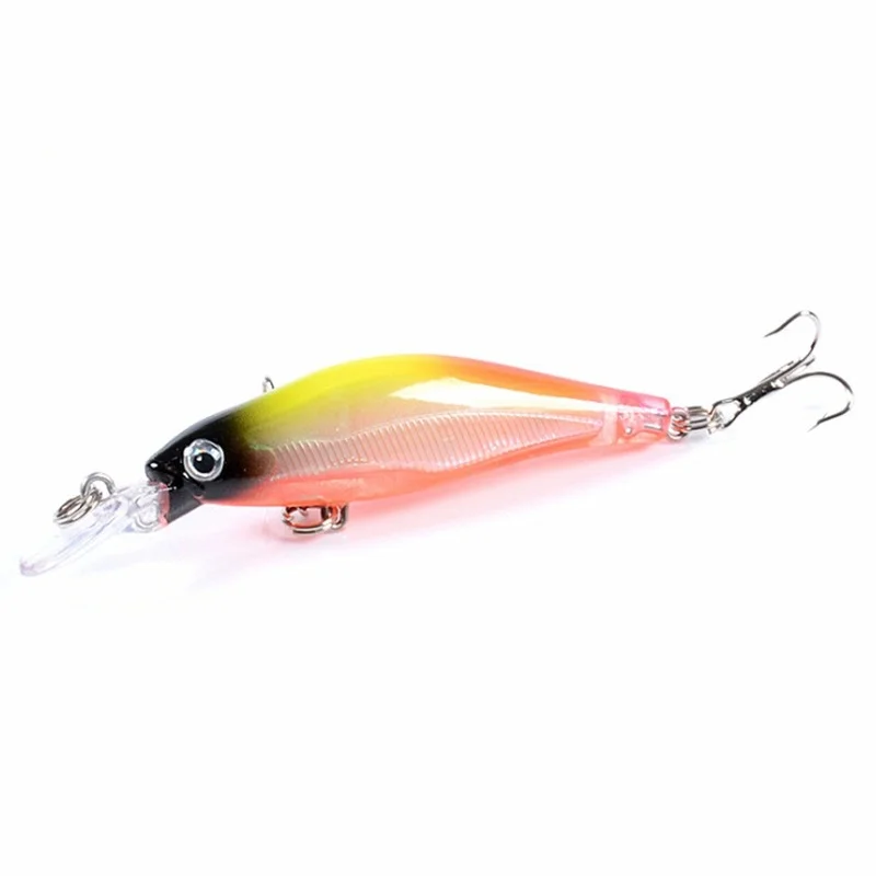 1Pcs Floating Laser Minnow Fishing Lures 8.3cm 6.2g Wobbler Crankbait Tackle 3D Eyes Hard Plastic Bait  Bass Pike Carp Fishing