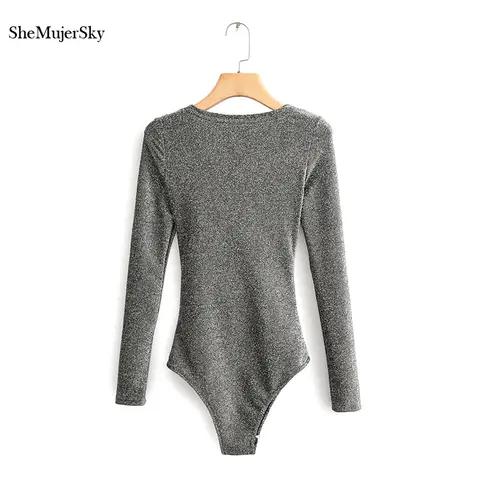 8 best sales चमकदार बॉडीसूट - №7