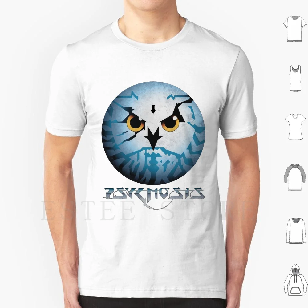 Psygnosis Vintage Logo T Shirt Print Cotton Gaming Videogames Console Retro Psygnosis Destruction Derby Lemmings Wipeout