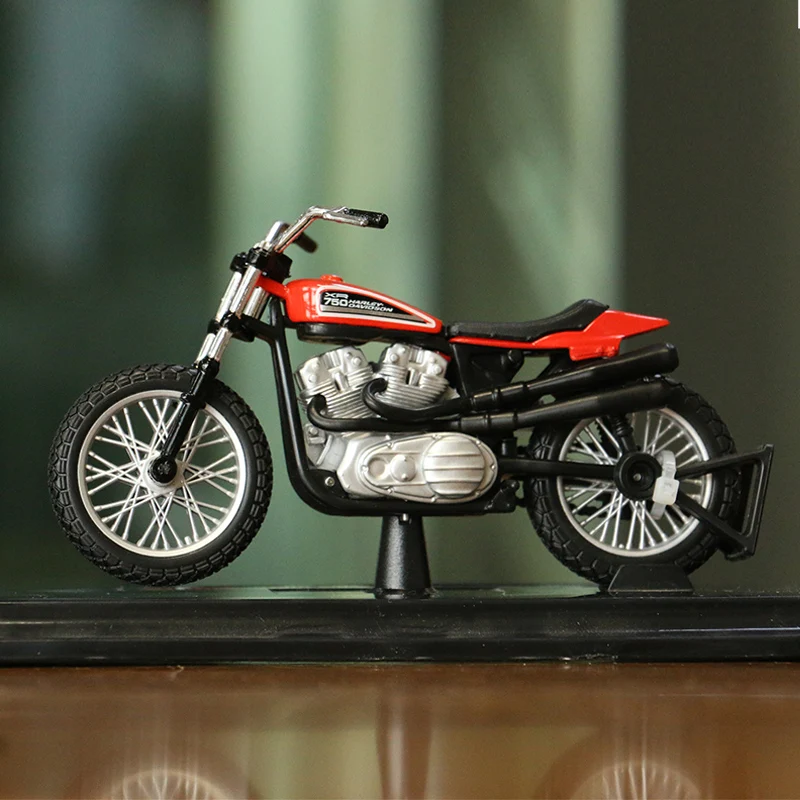 Maisto 1:18 HARLEY DAVIDSON 1972 XR750 Racing Bike Diecast Motorcycle Model Workable Toy Gifts Collection