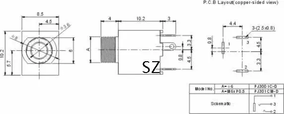 200Pcs PJ-301CM 3.5MM Headphone Plug Dual Channel Audio Video Welding Line For Headphone Socket