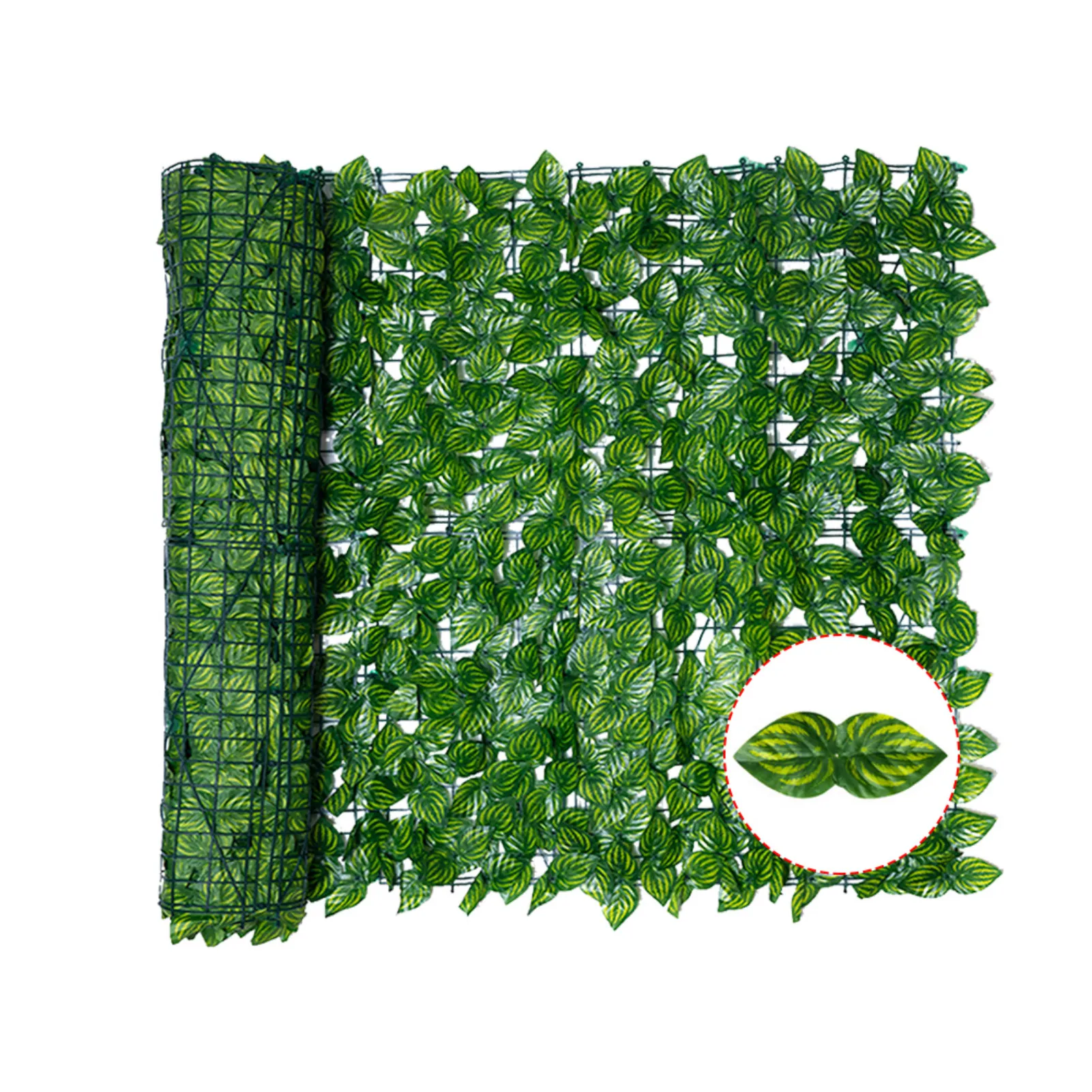 

Artificial Leaf Privacy Fence Roll Wall Landscaping Fence Privacy Fence Screen Outdoor Garden Backyard Balcony Fence Privacy