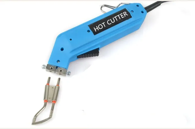 Hand Hold Heating Knife Cutter Hot Cutter Chemical Fiber Ribbon Tarpaulin Fabric Cable Electric Knife Hot Edge Sealing