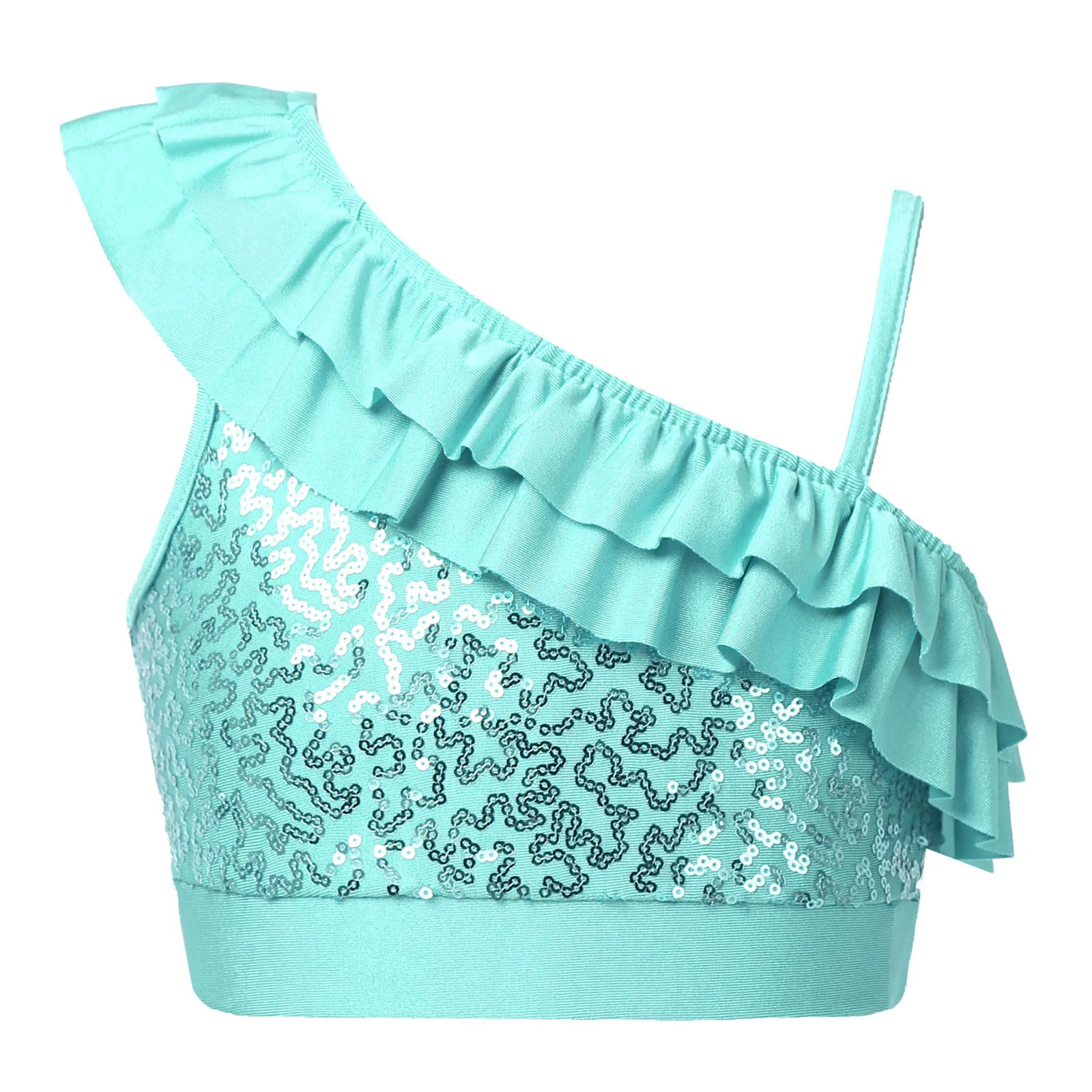 Camiseta De Lentejuelas Brillantes Para Niño Y Niña – Top Sin Mangas De Fiesta Y Carnaval Con Colores Surtidos (Tela Suave Y Transpirable)