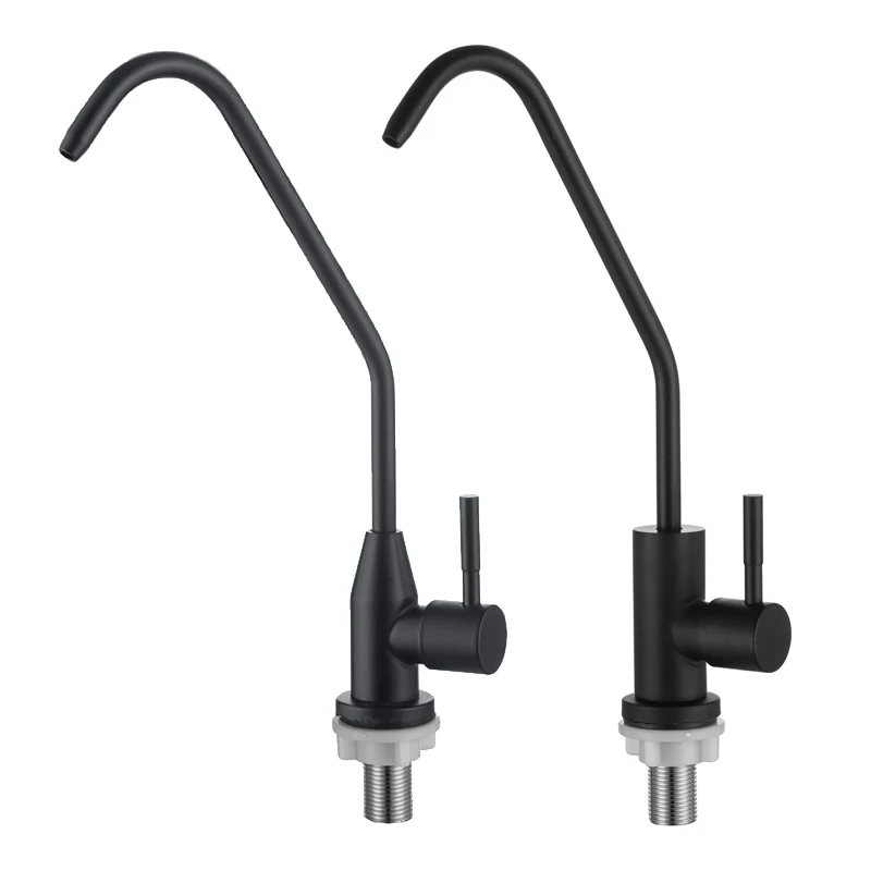 Stainless Steel Kitchen Direct Drinking Water Filter Tap Single Handle Water Purifier Reverse Osmosis Drinking Water Filter Tap