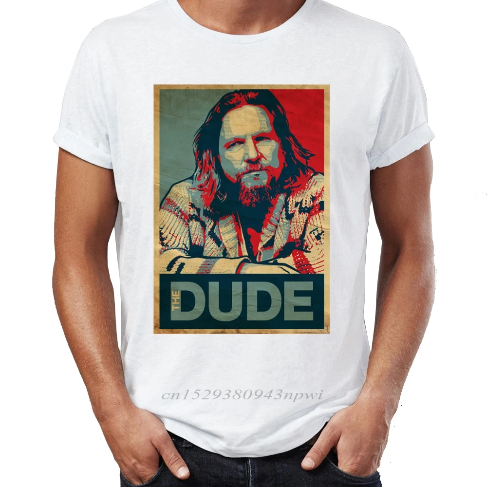 Men T Shirts The The Big Lebowski The Dude Abide Walter The Jesus Artsy Awesome Artwork Printed Tee