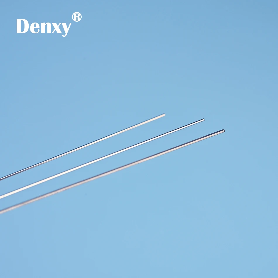 Denxy 60pc Stainless Steel wire dental Straight wire Orthodontic coaxial wire Ligature wire Dental Brace Orthodontic Bracket