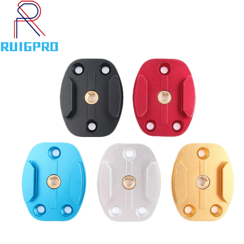 Metal Quick Releasefor GoPro Accessories Helmet Mount Base Adapter Buckle For Gopro Hero 10 9 8 7 6 5 4 3 for Xiaomi for Yi