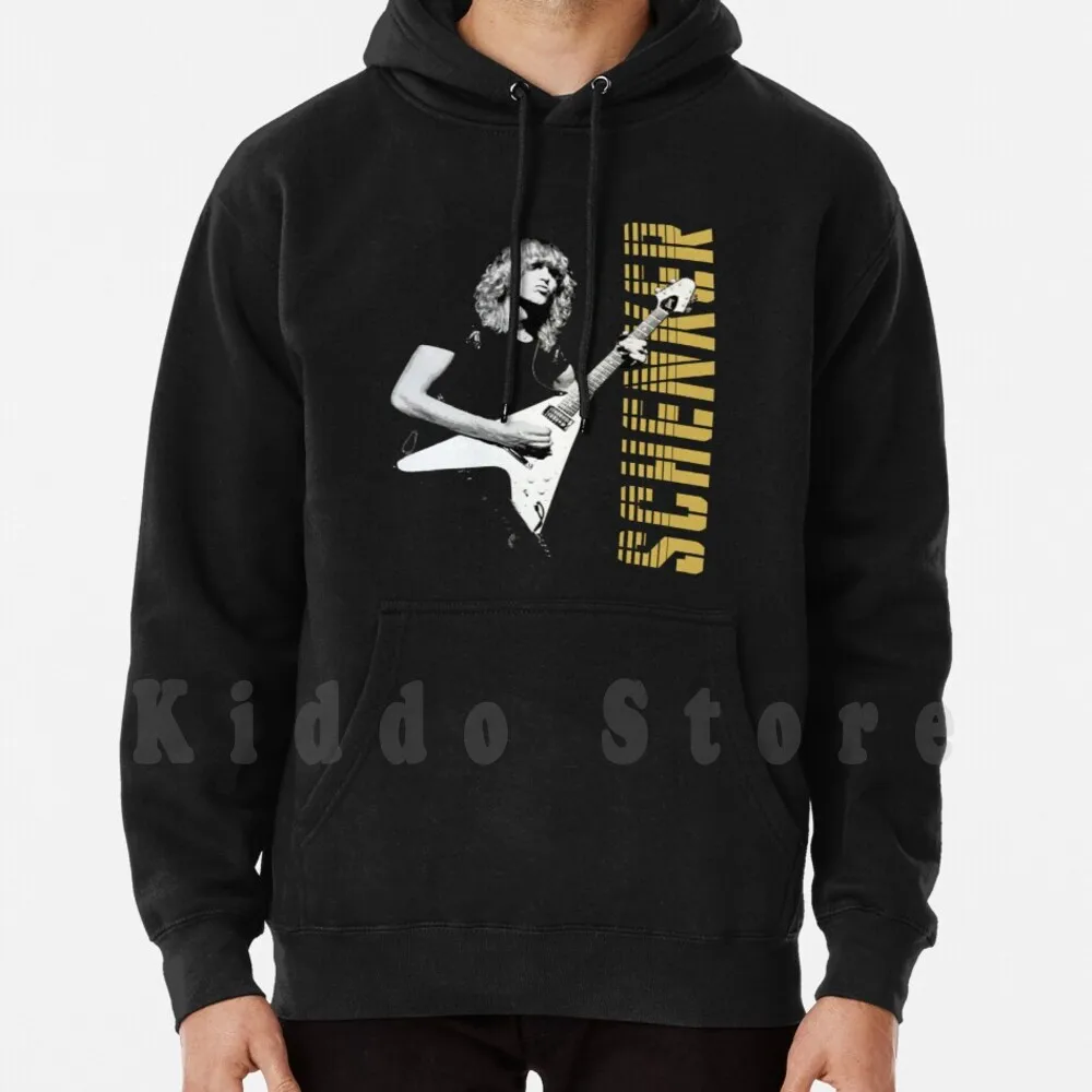 Sudadera con capucha de Michael Schenker de manga larga Michael Schenker Msg Michael Schenker Group Ufo Ufo Band Scorpions