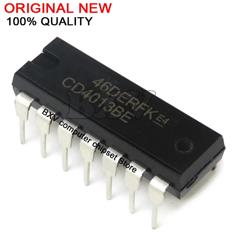 10Pcs Cd4013Be Dip-…
