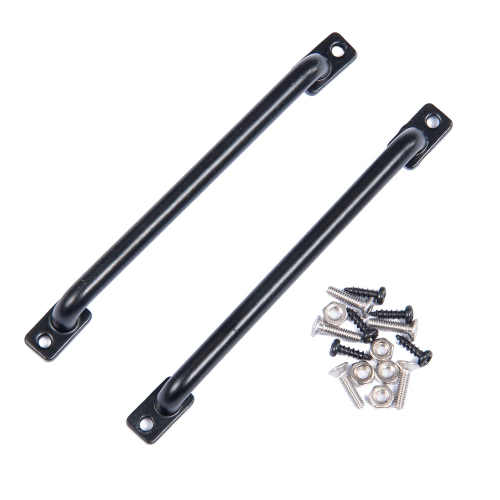 YEAHRUN 2PCS Metal Body Shell Handrail for Toyota LC70 TRX-4 SCX10 D90 1/10 RC Crawler