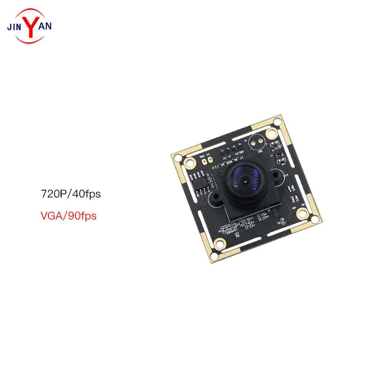 Himax HM1246 720P @ 40fps VGA @ 90fps ampla dinâmica USB2.0 Android IOS padrão UVC driver módulo de câmera grátis