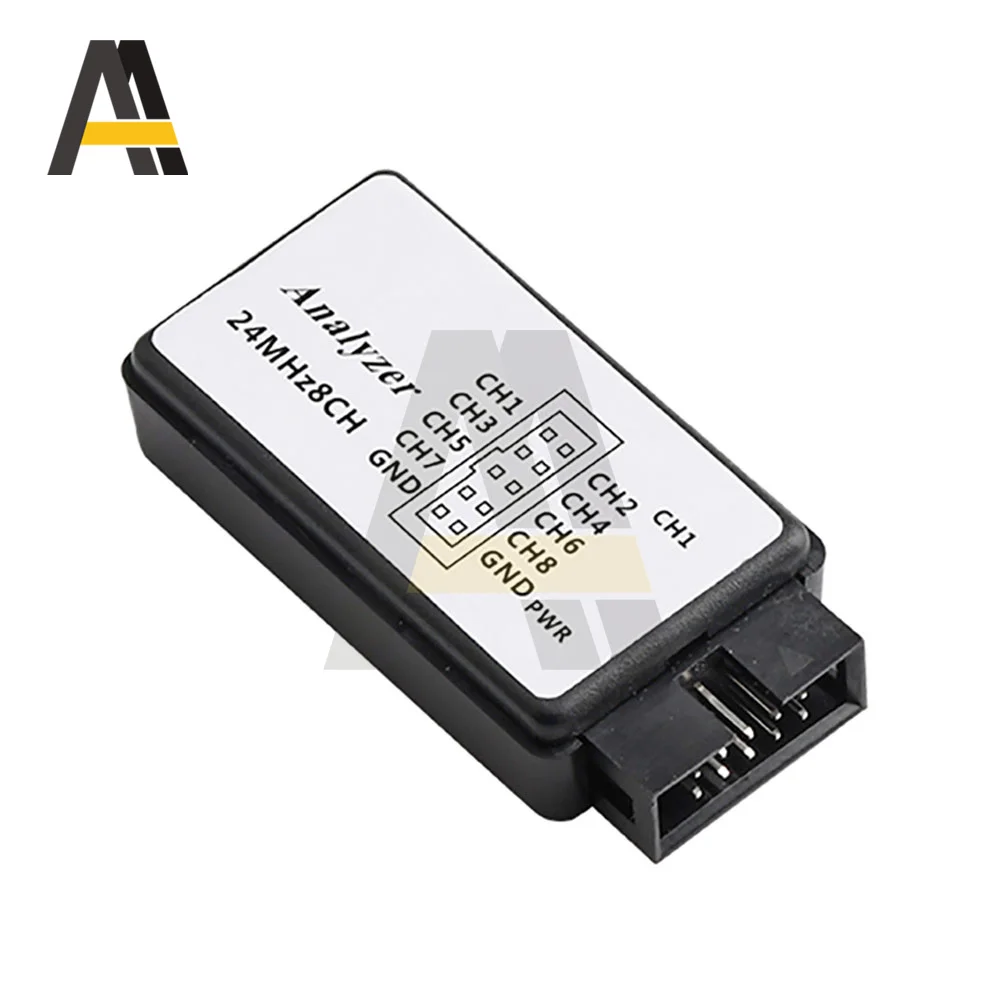 Imagem -05 - Analisador Lógico do Usb 24mhz Canais 24m Segundos Analisador Lógico Depurador para o Braço Fpga Lógica Analisador Lógica Lógica 24m 8ch