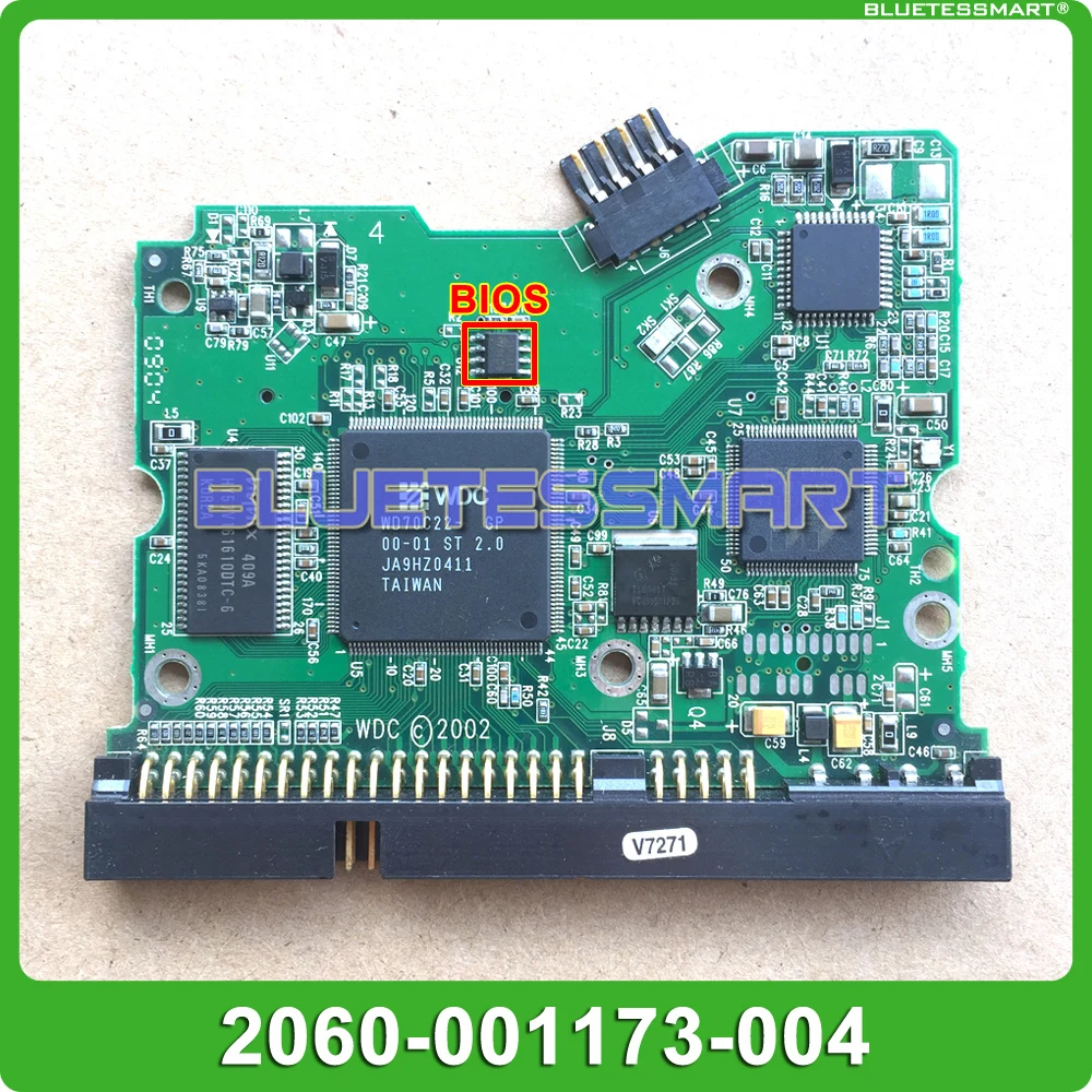 

HDD PCB logic board 2060-001173-004 REV A for WD 3.5 IDE hard drive repair data recovery WD1600BB