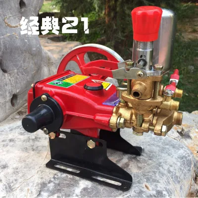 220V High Pressure Three Cylinders Pump Plunger Pump For Pesticide Spraying Machine pesticide sprayer