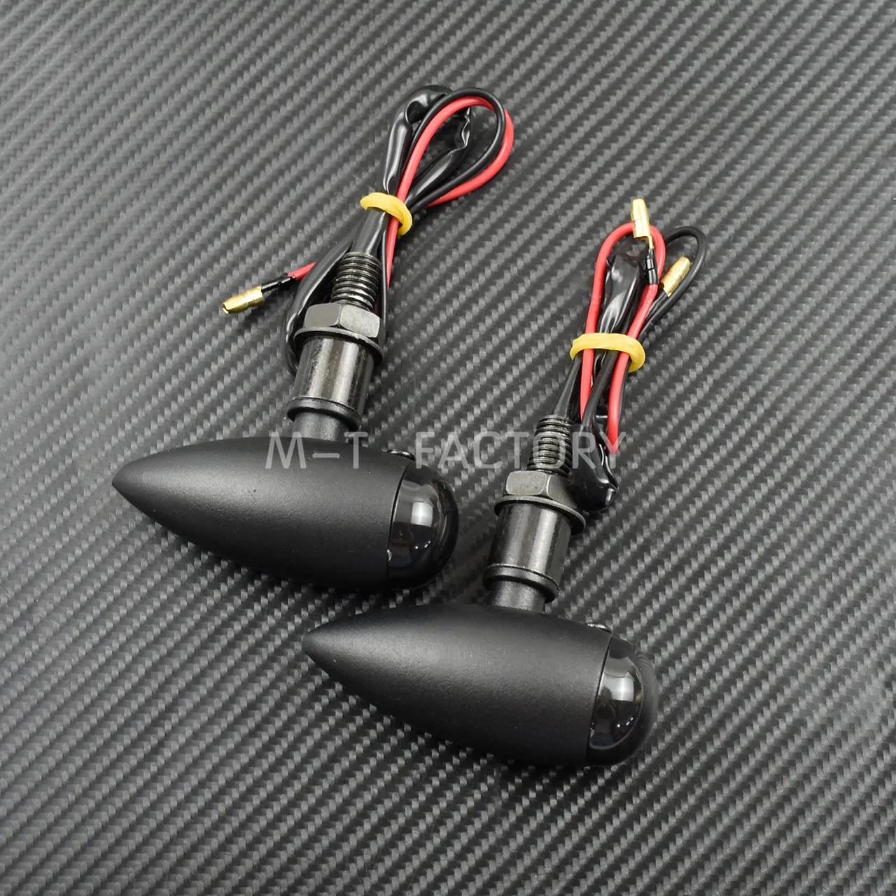 Motorcycle Bullet Turn Signals Indicators Blinker Lights Lamp Black For Harley Cruiser Chopper Cafe Racer For Honda For Kawasaki