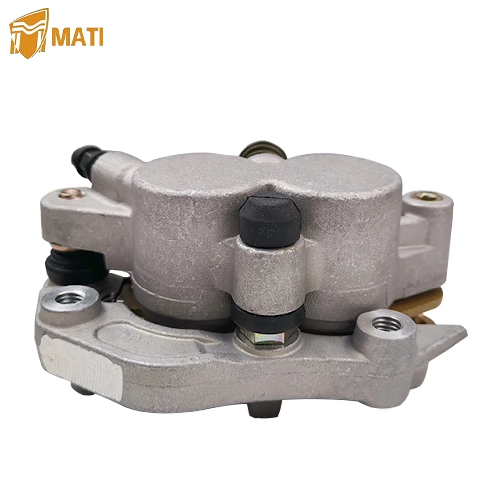 M MATI Front Brake Caliper Assembly for Honda CRF250 CRF450 2004-2020 CR125 CR250 2004-2007 with Brake Pads 45150-MEN-006