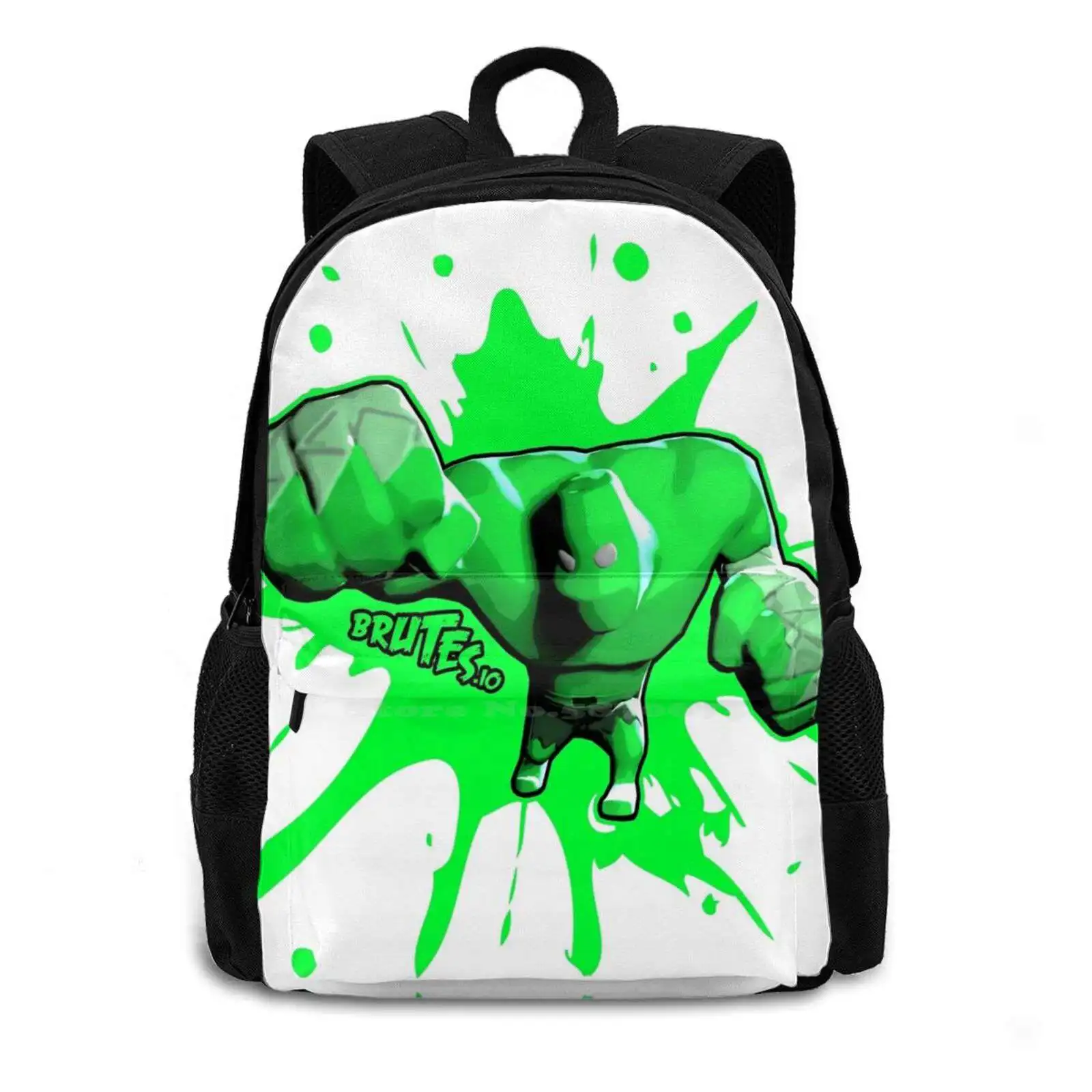 Brutes.Io ( Punch Green ) Hot Sale Schoolbag Backpack Fashion Bags Brutes Punch Green