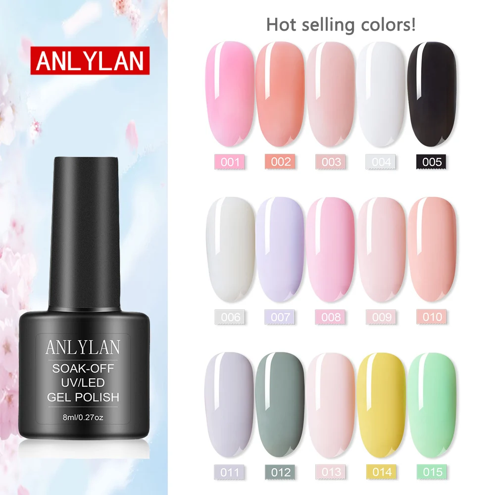 Gel Nail Polish Gellak Gel Polish UV Nail Gel Polish Manicure Semi Permanent Glitter Nail Art gel uv Varnish primer Hybrid nail