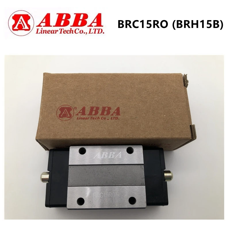 2pcs Taiwan ABBA linear guide slider block carriage BRC15R0 BRC20R0 BRC25R0 BRC30R0 for CNC router