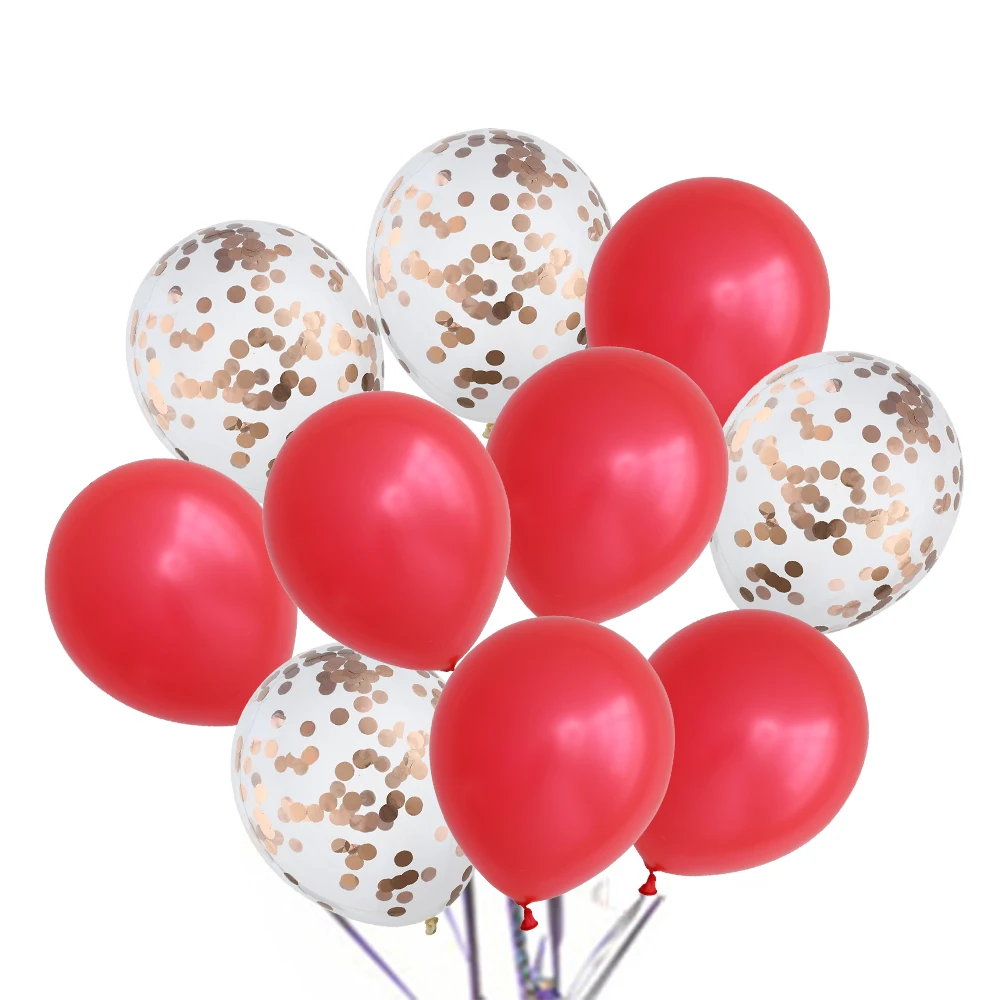 32inch Red Number Foil Balloon Set 0 1 2 3 4 5 6 7 8 9 years Old Birthday Party Wedding Decoration Happy Birthday Balon Kid Toys