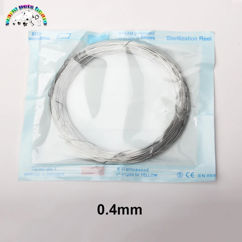 Orthopedic Wires Medical Stainless Steel Cerclage Wire 0.4-1.5mm Veterinary Instruments