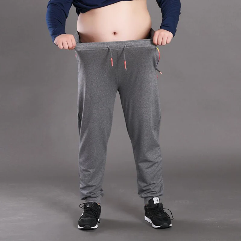 High quality Summer men sweatpants Loose sports pants plus size 7XL 8XL 9XL 13XL oversize pants 175KG 58 60 62 66 68 70