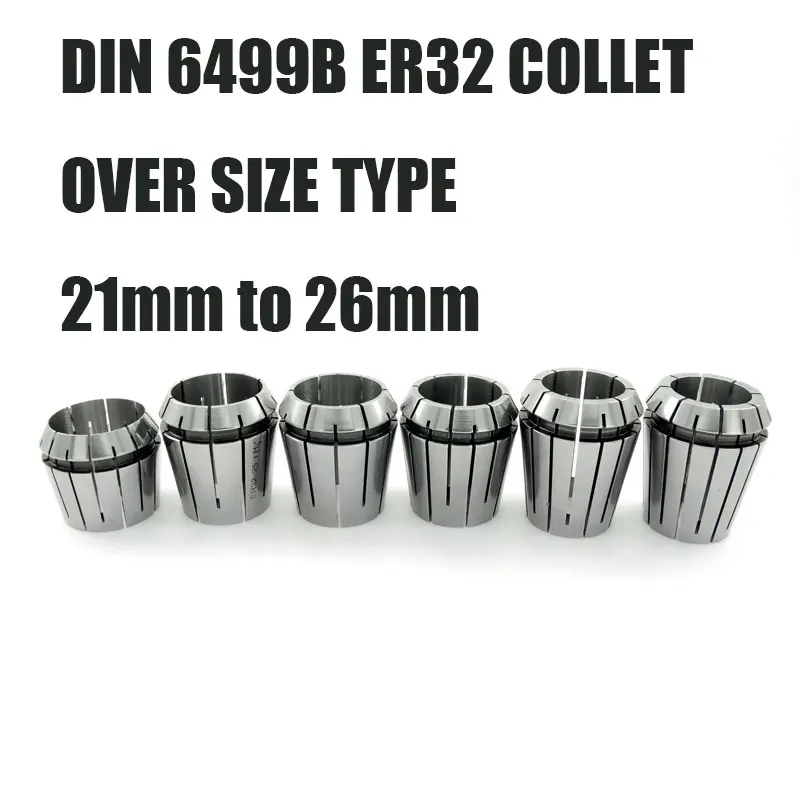 Set Da 9 Pinze A Collare ER32 TOPINCN In Acciaio 65Mn – Misure 2-20mm (escluso 14mm) Per CNC E Tornio