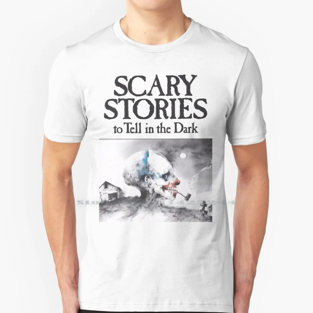 Scary Stories To Tell In The Dark T Shirt Cotton 6XL Scholastic Nostalgic Horror School Book Fair Books Scary Stories To Tell