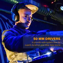 Pro Wired DJ Headphones with Microphone #3