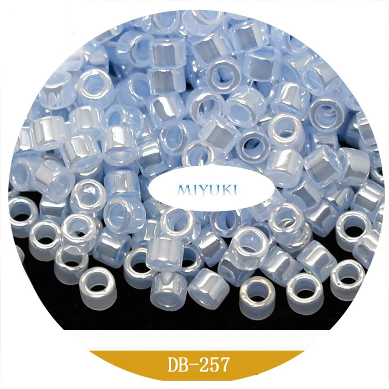 Ornament Miyuki Seed Beads Imported From Japan Delica Beads 21-Color Opaque Pearly Lustre Series 5G
