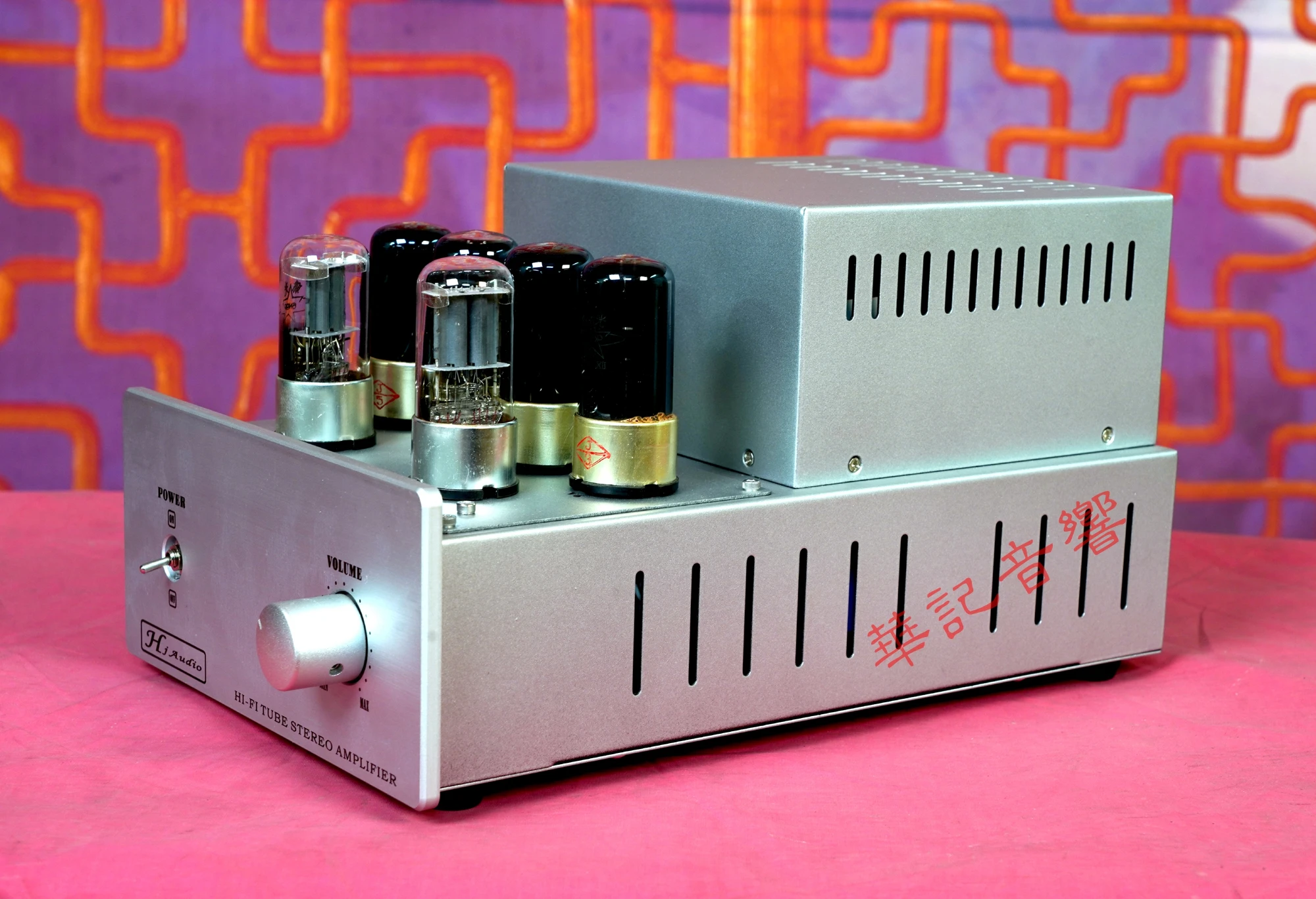 ST-6P6P 6N9P+6P6P двухтактный ламповый усилитель DIY комплект, выходная мощность: 12 Вт × 2, частотная характеристика: 28 Гц-20 кГц, режим ввода: RCA