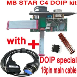 MB STAR C4 PLUS DOIP FUNCTION  SD CONNECT DOIP kit with MB star c4 16PIN cable obd2 diagnostic tool Multiplexer car assessoires