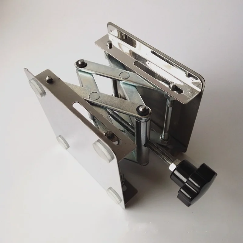 Laboratory Manual Stainless Steel Lifting Platform 100x100mm Small Lifting Platform