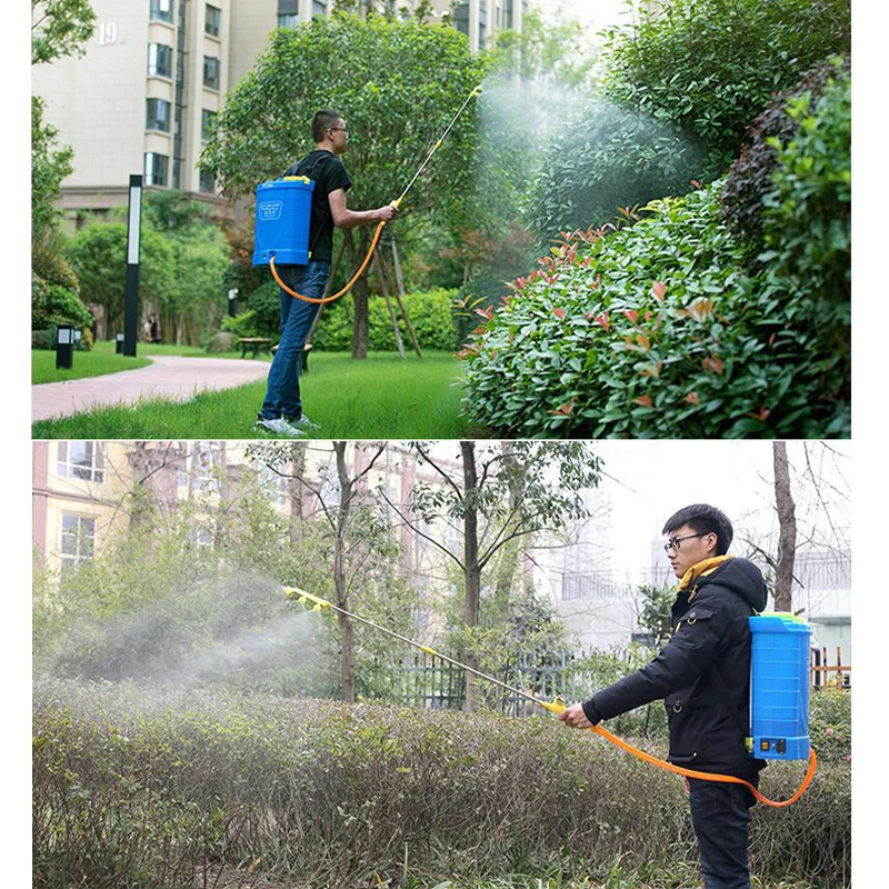 20L Rechargeable Electric Sprayer Agricultural Electric Sprayer Pesticide Dispenser Garden Irrigation Sprayer 10-14Ah