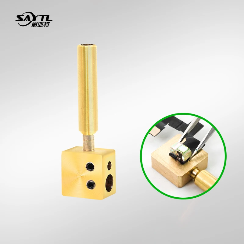 Estação De Solda Mini Plataforma De Aquecimento De Cobre, Pontas De Solda, Adaptador para JBC, C210, C245, 936, T12, TS1200, FPC Cabo Flex, Ferramentas De Solda