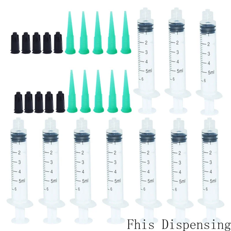 5ml Syringes Luer Lock Slip Tip 18G Tapered Green Dispensing Tips i Czarny Kapelusz – Test i Recenzja Profesjonalna