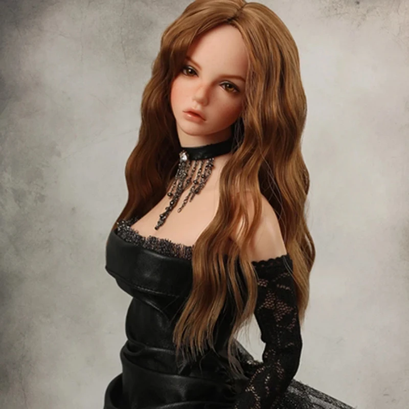 1/3 1/4 1/6 1/8 Bjd Wig High Temperature Wavy Fashion Hair MSD SD Yosd For BJD Doll Wig