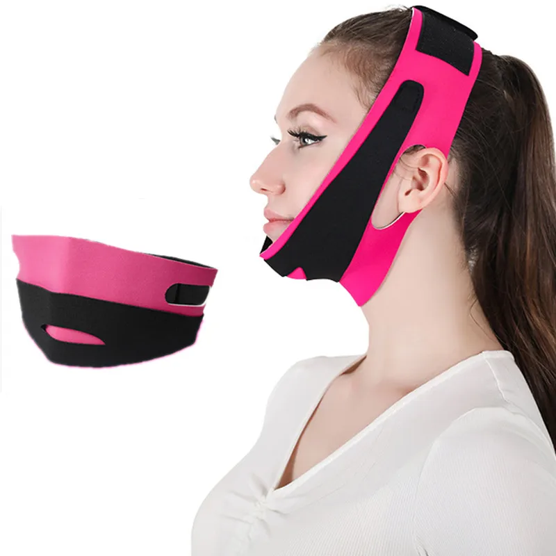 V Face Slimmer Mask Face Lift Bandage Shaping Contour Shaper Chin Cheek Lift Up Anti Wrinkle Help Sleeping Belt Face Care Tools