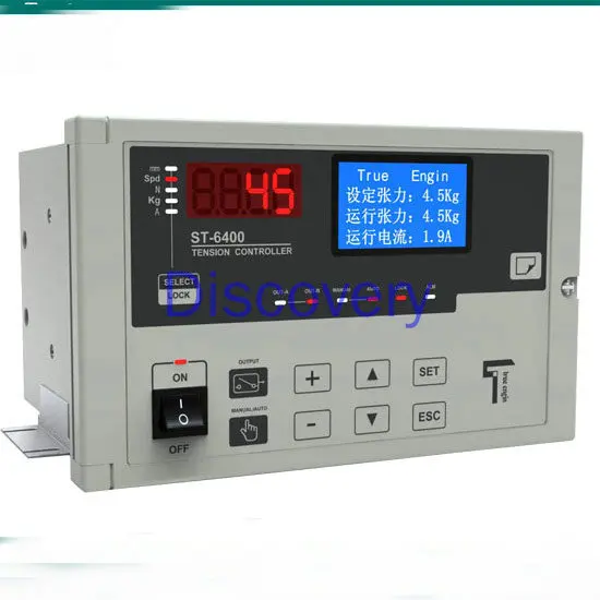 ST-6400F Automatic Tension Controller R/ Double Station Printing and Packaging Slitting Machine Magnetic Powder Constant Tension