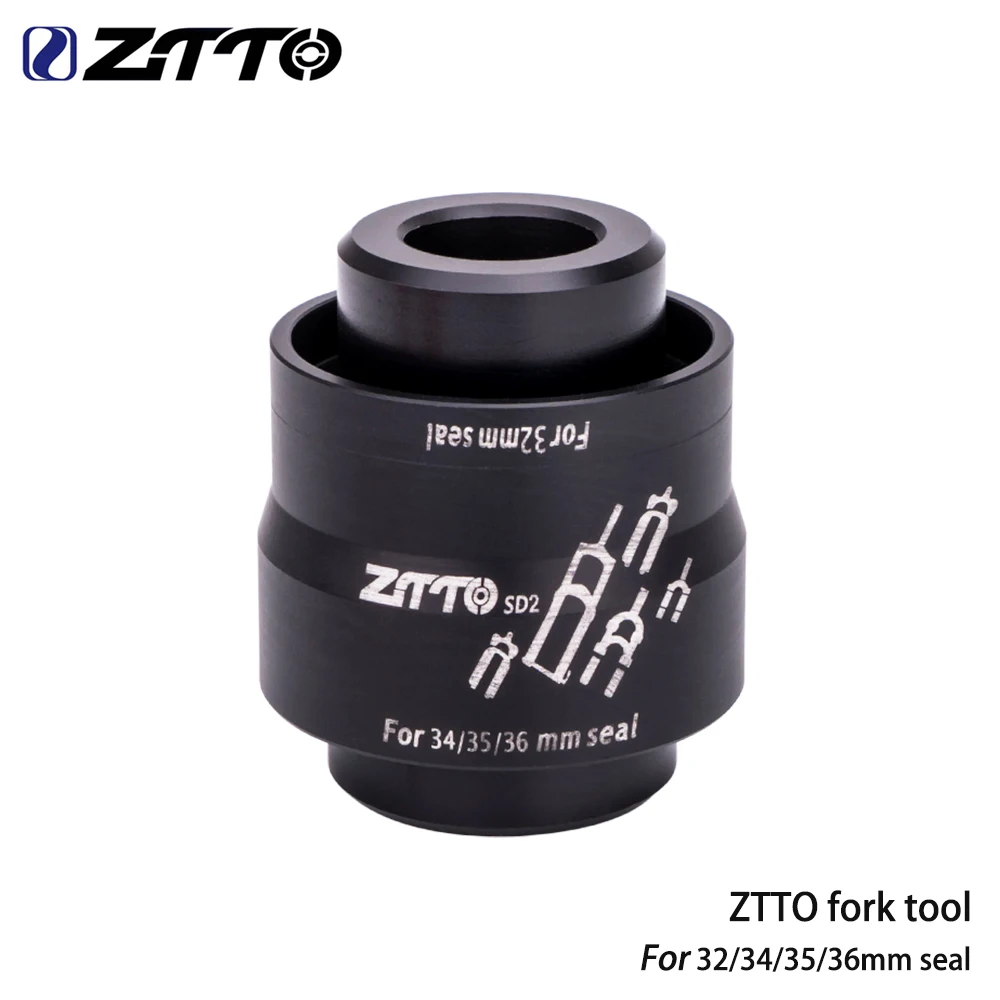 ZTTO Bicycle Fork Oil Seal Install Tool Bike Suspension Dust Wiper Driver for MTB 32mm 34 35 36mm Tube Service Maintain Kits