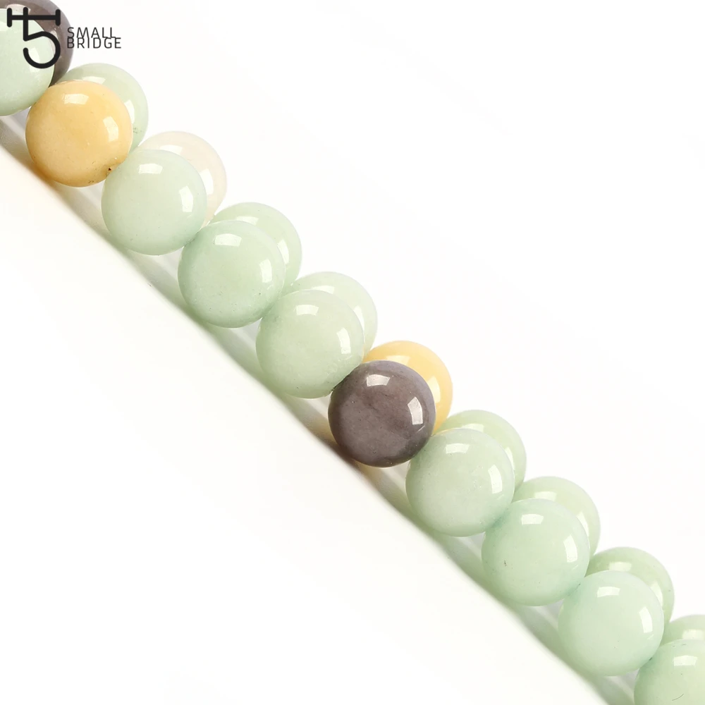 6 8 10 مللي متر مستدير عقيق طبيعي ستون الخرز لصنع المجوهرات لتقوم بها بنفسك اكسسوارات لسوار حجر كريم الطبيعي الخرز بالجملة #6