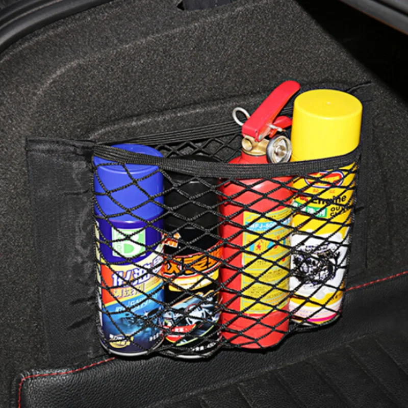 Car Trunk Nylon Rope Net /luggage net with backing For Citroen Picasso C2 C3 C4 C4L C5 DS5 DS6 DS7 Elysee C-Quatre C-Triomphe