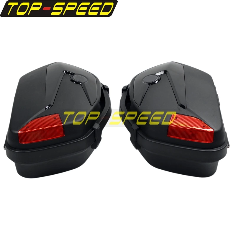 Per Yamaha BWM Street Touring Sport YZF R1 R6 R3 MT-09 MT03 MT 07 XSR900 FJ Custodia laterale Scatole di coda Valigia Pannier Pack Kit di montaggio