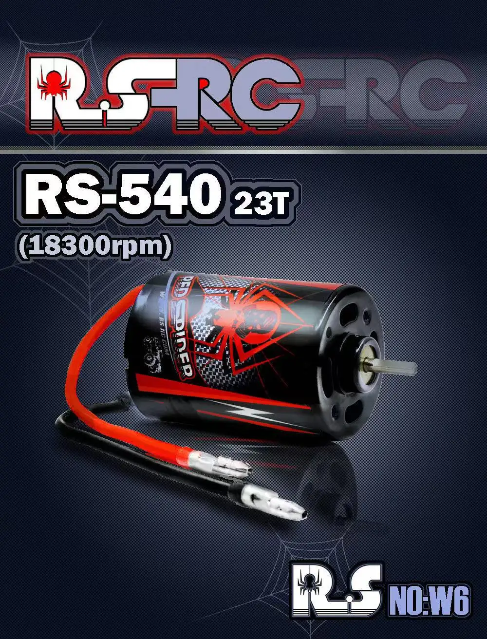 Motor escovado 23T 540 18300 velocidades para 1/10 off-road rock crawler escalada carro RC motores escovados