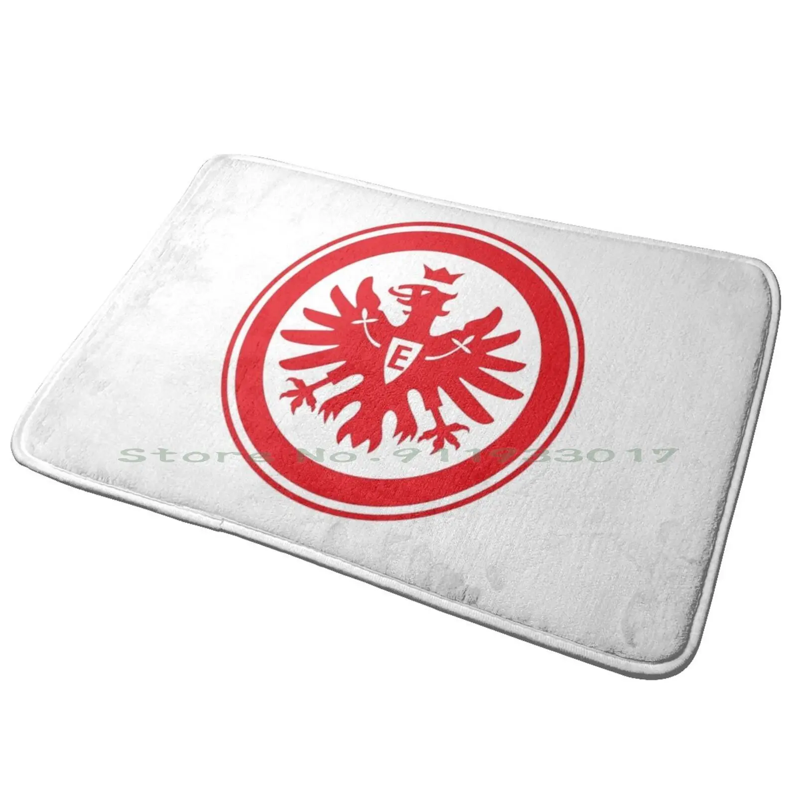 The Frankfurt Eintracht Entrance Door Mat Bath Mat Rug Space Universe Planet Earth Galaxy Star Anti-Slip Bedroom Kitchen Foot