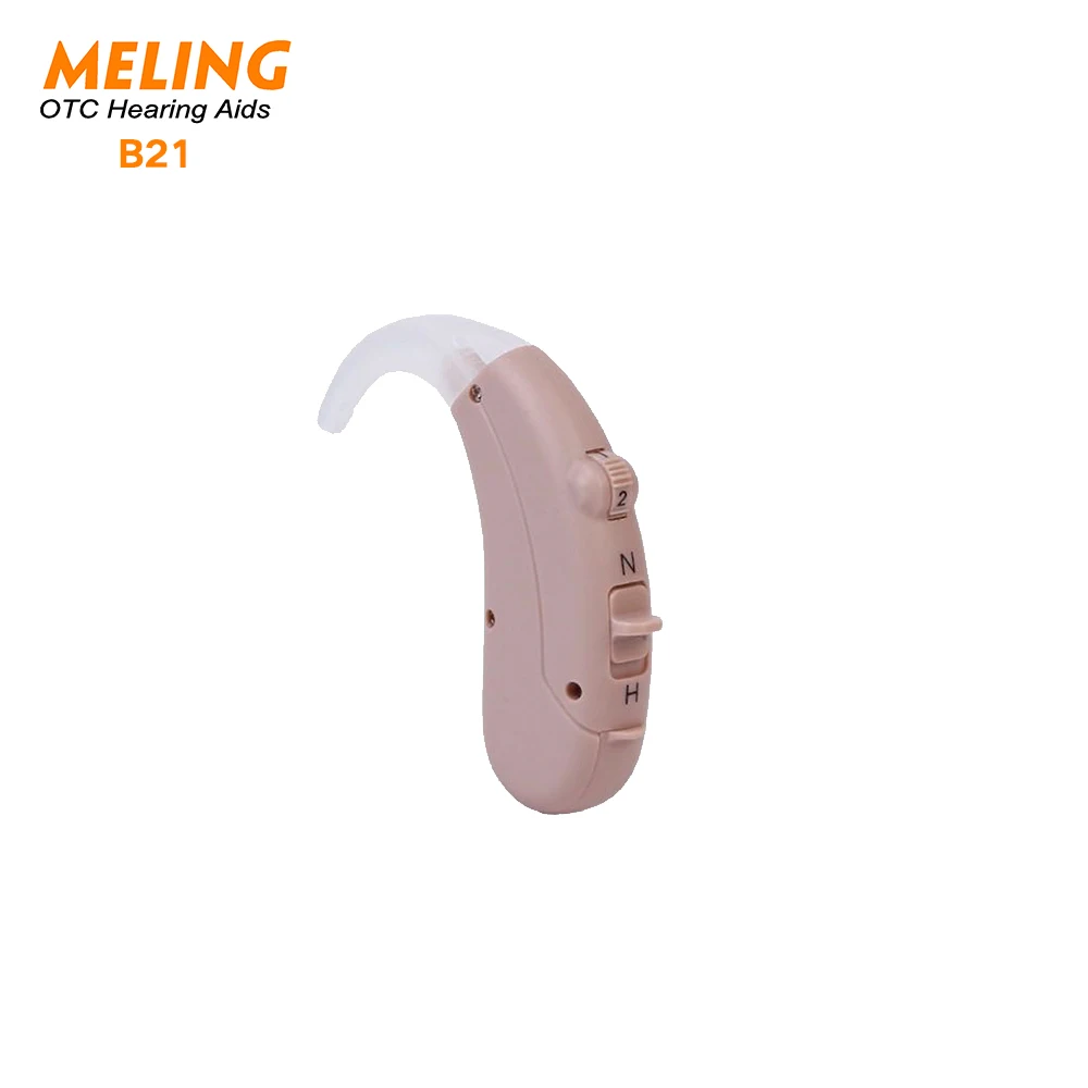 

Meling B21 BTE Hearing Aid Wireless Digital Sound Amplifier For Elderly Patients with Hearing Long Time Battery Life Dropship