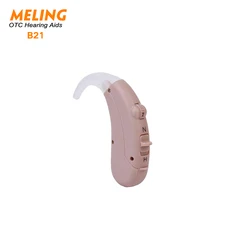 Meling B21 BTE Hearing Aid Wireless Digital Sound Amplifier For Elderly Patients with Hearing Long Time Battery Life Dropship